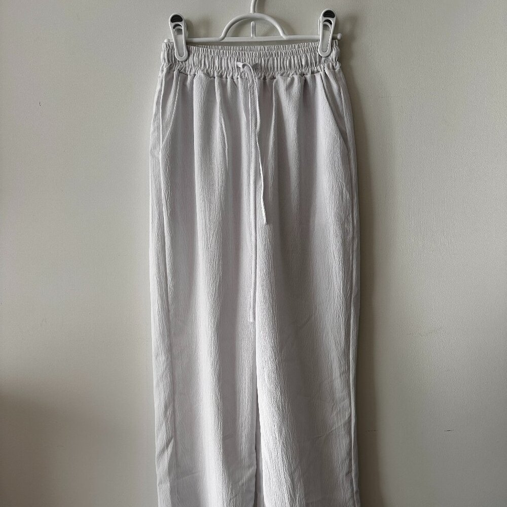 White Beachy Pants